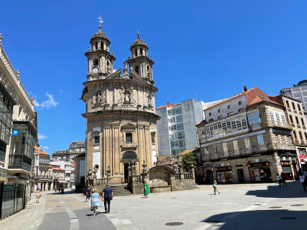 Atico Exclusivo Y Centrico En Peregrina Daire Pontevedra Dış mekan fotoğraf
